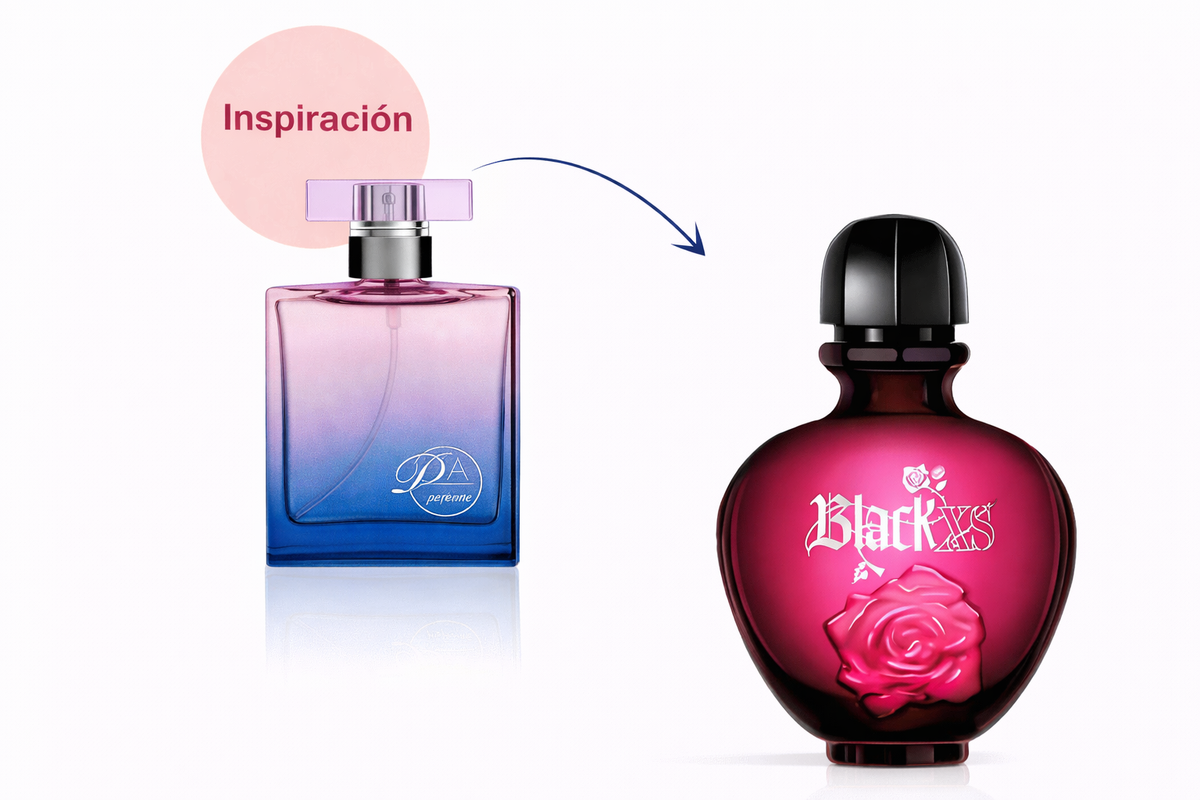 F37 - inspirado en XS Black Woman (2007) – Paco Rabanne